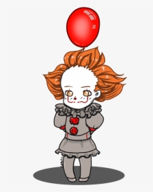 Balloon Clipart Pennywise - Pennywise Chibi, HD Png Download, Transparent PNG