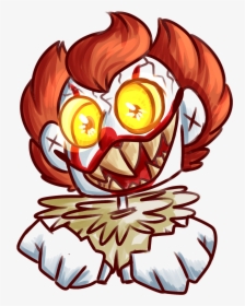 Transparent Pennywise Png - Pennywise Cartoon Png, Png Download, Transparent PNG