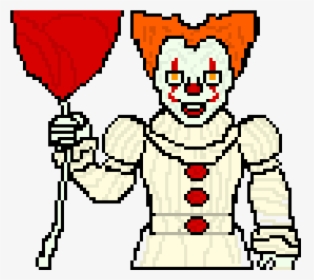 Transparent Class Clown Clipart - Pixel Art Cartoon Character, HD Png Download, Transparent PNG