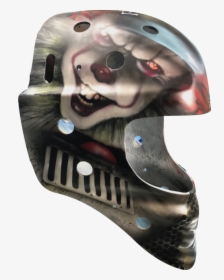 Pennywise Airbrush Eishockey Helm, HD Png Download, Transparent PNG