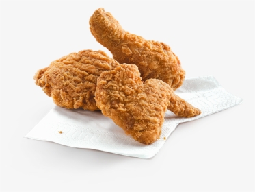 3pcs Fried Chickens - 3 Pcs Fried Chicken, HD Png Download, Transparent PNG