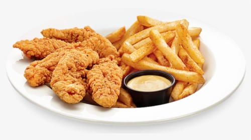 Chicken Strips And French Fries, HD Png Download, Transparent PNG