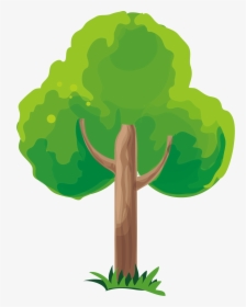 Png Trees Vector Material - Transparent Background Tree Vector Png, Png Download, Transparent PNG