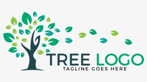 Green Tree Vector Logo Design - Tree Vector Png, Transparent Png, Transparent PNG