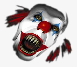 Killer Clown Png - Pennywise The Clown Iphone, Transparent Png, Transparent PNG