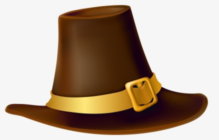 Clip Art Pilgrim Hat Transparent Background - Cowboy Hat, HD Png Download, Transparent PNG