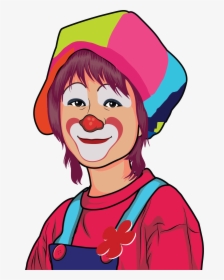 Clown Illustration 8 Clip Arts - Clown Face Clipart Png, Transparent Png, Transparent PNG