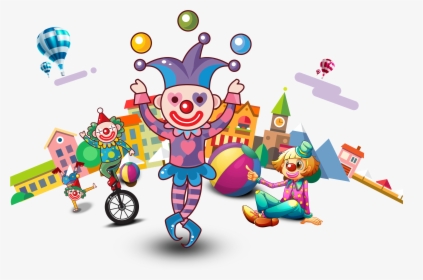 Clown Png High-quality Image - Cartoon Circus, Transparent Png, Transparent PNG