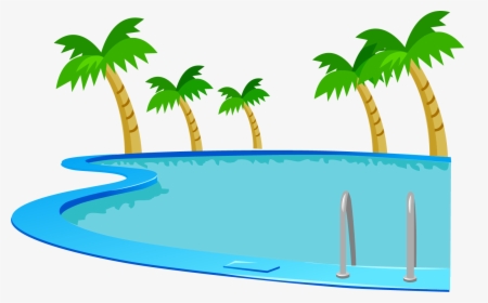 Image Transparent Stock Clipart Swimming Pool - Transparent Swimming Pool Clipart, HD Png Download, Transparent PNG