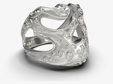 The Filigree Skull - Titanium Ring, HD Png Download, Transparent PNG