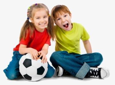 Soccer Kids - Sports Childs Png, Transparent Png, Transparent PNG