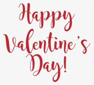 Transparent Happy Valentines Day Text Png - Simple Happy Valentines Day, Png Download, Transparent PNG