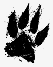 Wolf Paw Print Transparent, HD Png Download, Transparent PNG