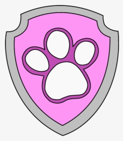 Paw Clipart Paw Patrol - Paw Patrol Paw Badge, HD Png Download, Transparent PNG