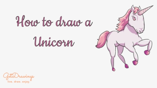 How To Draw A Unicorn - Mane, HD Png Download, Transparent PNG