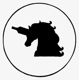 The Site S Logo - Unicorn Horn As A Wine Bottle, HD Png Download, Transparent PNG