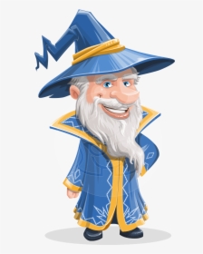 Transparent Fairies Clipart - Animated Wizard, HD Png Download, Transparent PNG