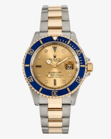 Submariner Yellow Gold And Stainless Steel Automatic - Rolex Submariner Mother Of Pearl Face, HD Png Download, Transparent PNG