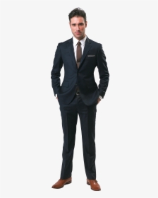 Dark Suit And Tie, HD Png Download, Transparent PNG