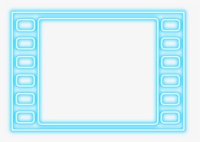 Neon Human Resources, Frame, Video, Symbol, Icon, Icons - Frame Blue Neon Png, Transparent Png, Transparent PNG