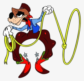 Picture Of A Cowboy Clipart - Cowboy Goofy Clipart, HD Png Download, Transparent PNG