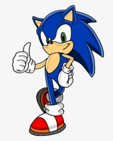 Sonic Hedgehog Blue Ok - Sonic Png, Transparent Png, Transparent PNG