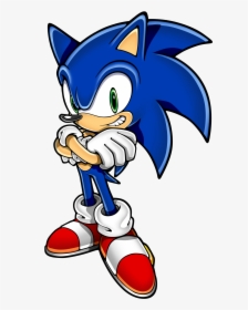 Sonic The Hedgehog Png 11 Png - Sonic The Hedgehog Arms Crossed, Transparent Png, Transparent PNG