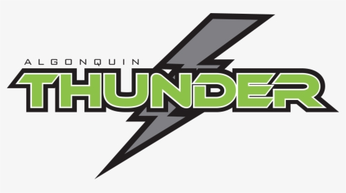 Algonquin Thunder - Algonquin Thunder Logo Basketball, HD Png Download, Transparent PNG