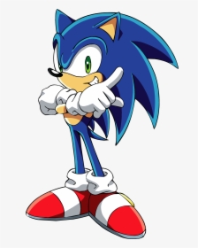 Sonic The Hedgehog Clipart Behind - Sonic De Sonic X, HD Png Download, Transparent PNG