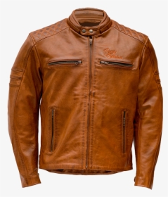 Jari-front - Rusty Stitches Jari Motorcycle Leather Jacket, HD Png Download, Transparent PNG