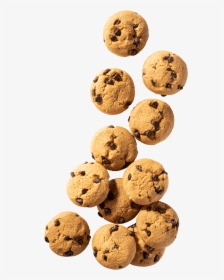 Wire-cut Cookies - Chocolate Chip Cookie, HD Png Download, Transparent PNG