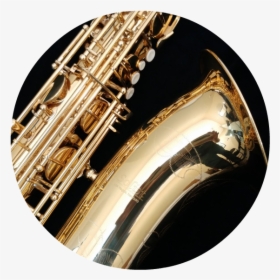 Barisax Circle Generic Test Pic - Baritone Saxophone, HD Png Download, Transparent PNG