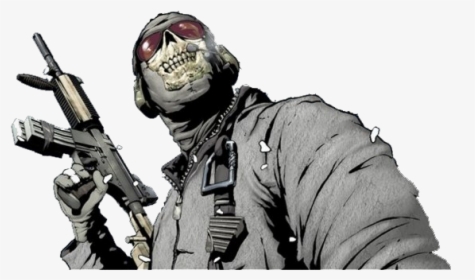 Call Of Duty Modern Warfare Transparent Png - Duty Modern Warfare 2 Ghost, Png Download, Transparent PNG