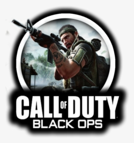 Call Of Duty 4 Logo Png - Png Call Of Duty Black Ops, Transparent Png, Transparent PNG