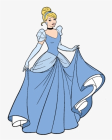 Dress Clipart Cinderella Dress - Cinderella Clipart, HD Png Download, Transparent PNG