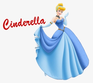 Cinderella Photo Background - Cartoon Cinderella Pink Colour, HD Png Download, Transparent PNG