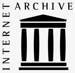 Internet Archive Logo And Wordmark - Internet Archive Logo, HD Png Download, Transparent PNG