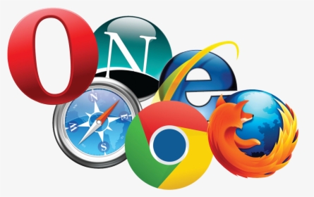 Browser Wars - Chrome Mozilla Safari Logo, HD Png Download, Transparent PNG