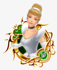 Cinderella - Kingdom Hearts Riku Medal, HD Png Download, Transparent PNG