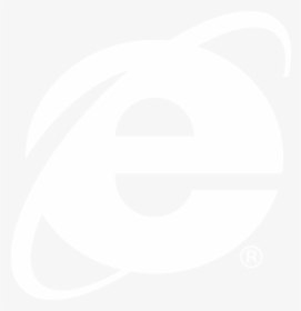 Internet Explorer 2 Logo Black And White - Spiderman White Logo Png, Transparent Png, Transparent PNG