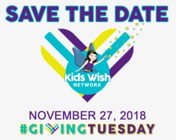 Transparent Save The Date Png - Kids Wish Network, Png Download, Transparent PNG
