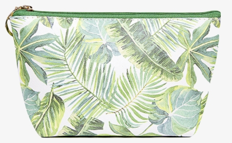 Tropical Leaf Pouch/ Cosmetic Bag - Jungle, HD Png Download, Transparent PNG