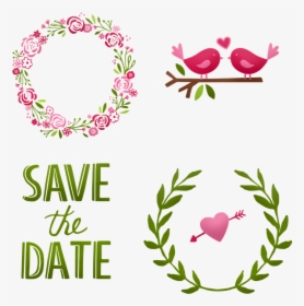 Wedding, Cake Wreath, Save The Date, Marriage - Whip It Up Wednesday, HD Png Download, Transparent PNG