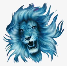 black and blue circle lion company logo Template | PosterMyWall-cheohanoi.vn