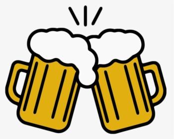Beer Mug Vector By Checonx Clipart , Png Download - Beer Cheers Transparent Background, Png Download, Transparent PNG