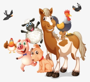Farm Livestock Illustration, HD Png Download, Transparent PNG