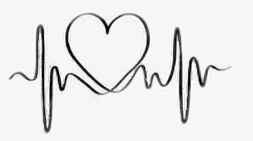 Heartbeat Overlay Clipart , Png Download - Heartbeat Sticker Png, Transparent Png, Transparent PNG