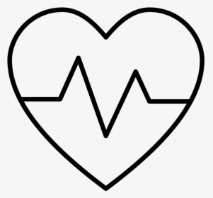 Noun Project Heartbeat Icon 451937 Cc - Black And White Clipart Laugh Face, HD Png Download, Transparent PNG