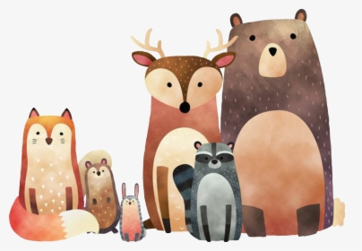 Free Animal Cut File Woodland Animals Svg Free Hd Png Download Transparent Png Image Pngitem