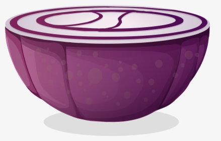 Half A Red Onion Clip Arts - Onion, HD Png Download, Transparent PNG